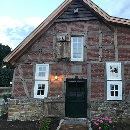 Fachwerk-Maisonette-Wohnung „Am Giebel“ Rieste Exterior foto
